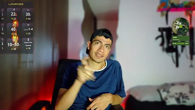 Snapshot of Nymphobuddies chatting on February 22, 2:50 am Nymphobuddies online show from February 22, 2:50 am