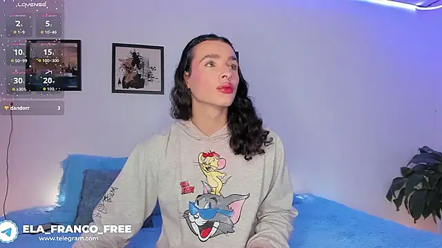 elafranco  online show from January 10, 1:29 am