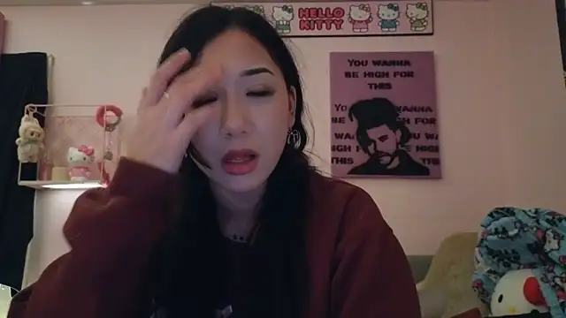 Snapshot of tokyobaby chatting on February 12, 3:29 am tokyobaby online show from February 12, 3:29 am