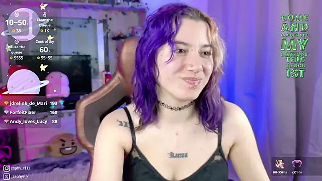 Snapshot of _zephyr_ chatting on February 22, 5:34 am  zephyr  online show from February 22, 5:34 am