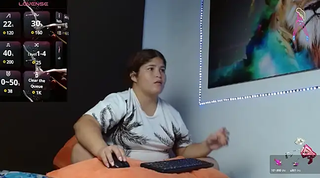 Snapshot of fabyana-queen chatting on January 24, 2:41 pm fabyana-queen online show from January 24, 2:41 pm