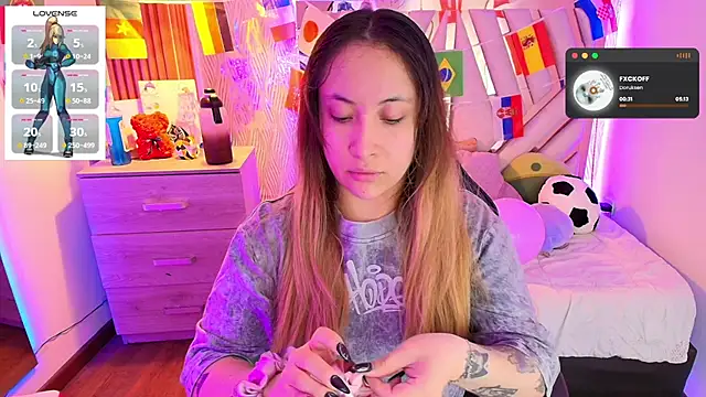 Snapshot of NyxAndria_1 chatting on July 17, 3:35 am NyxAndria 1 online show from July 17, 3:35 am
