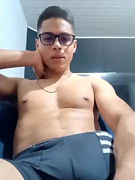 HornyTiger744 online show from February 26, 1:15 am