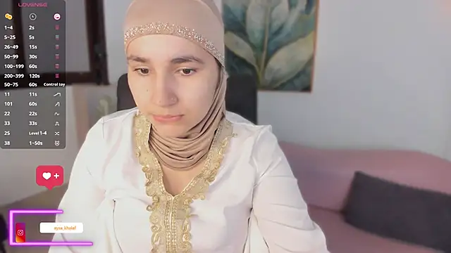 Ayha khalaf online show from October 8, 1:03 am