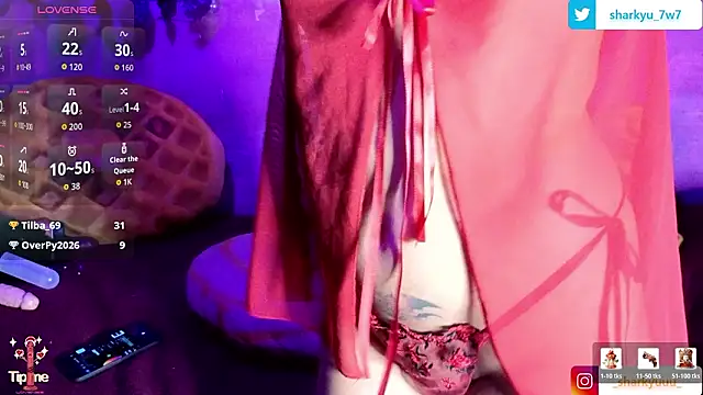 Sharkyu1 online show from March 12, 4:18 am