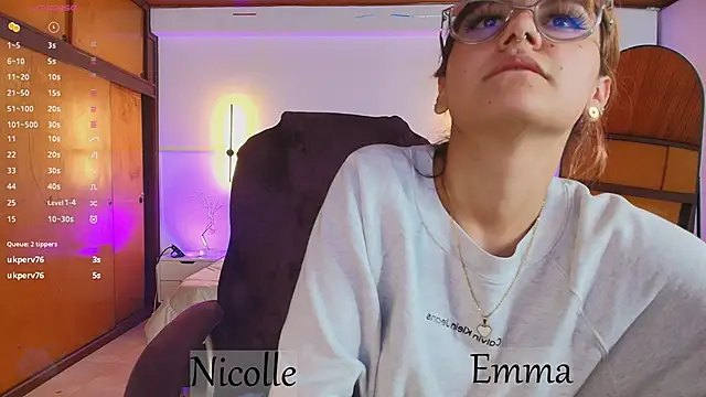 Snapshot of _Emma11 chatting on February 14, 8:05 pm Emma11 online show from February 14, 8:05 pm