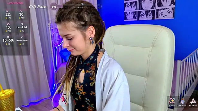 Snapshot of AnTikaMy chatting on November 6, 7:37 pm AnTikaMy online show from November 6, 7:37 pm