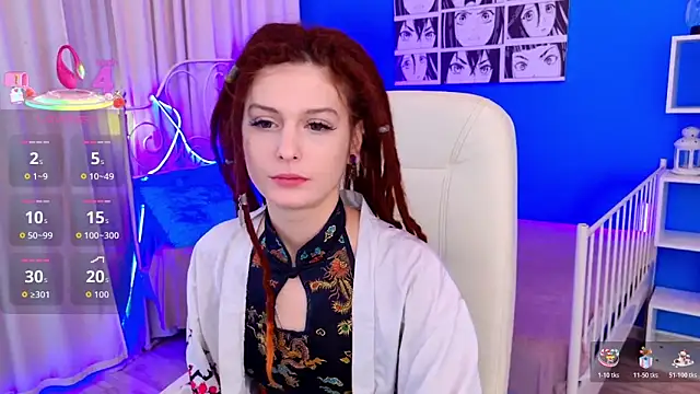 Snapshot of AnTikaMy chatting on January 10, 8:43 pm AnTikaMy online show from January 10, 8:43 pm