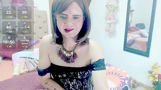 Snapshot of Dolldirtyxxx chatting on October 4, 5:05 am Dolldirtyxxx online show from October 4, 5:05 am