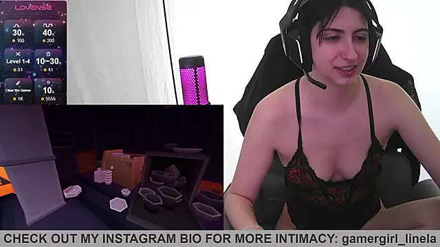 Gamergirl-Linela online show from March 8, 2:10 pm