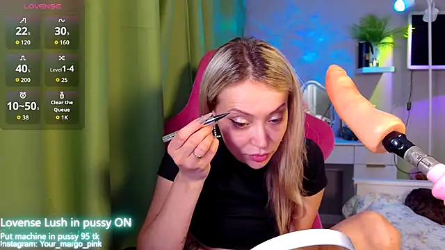 Snapshot of Margony chatting on September 29, 6:07 am Margony online show from September 29, 6:07 am