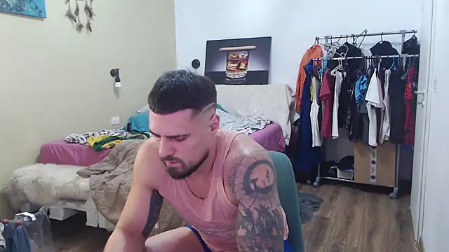 Tiberius hunk online show from February 26, 4:39 pm