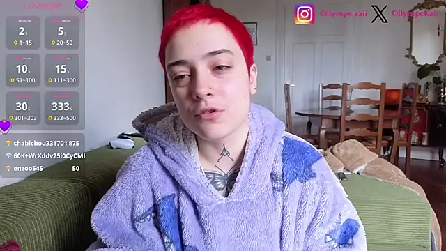 OllympeKaii online show from April 1, 7:09 am