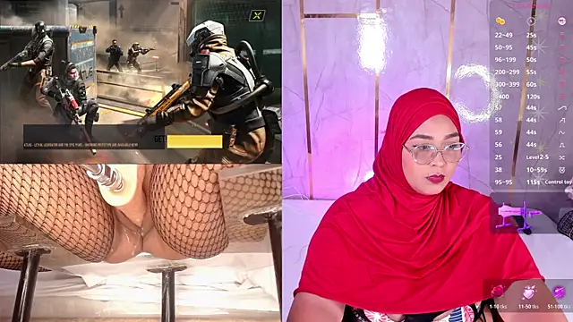 BBWHijab online show from November 6, 6:03 am