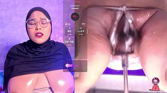 BBWHijab online show from March 30, 10:44 pm