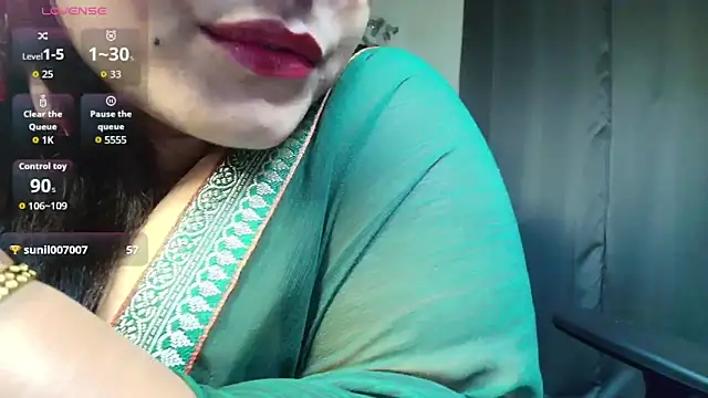 Snapshot of _Lisha_ chatting on October 9, 5:33 pm  Lisha  online show from October 9, 5:33 pm