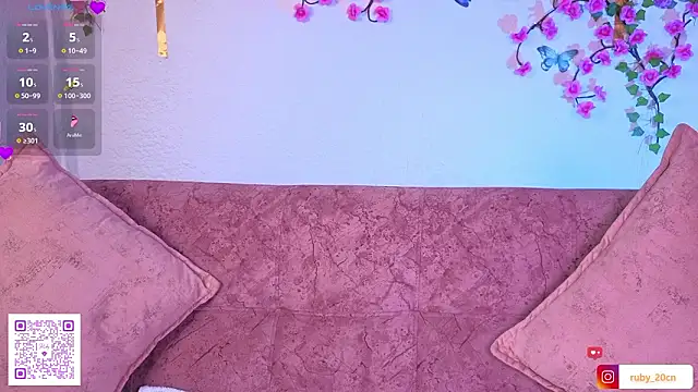 Snapshot of Rubyconer5 chatting on February 25, 1:37 am Rubyconer5 online show from February 25, 1:37 am