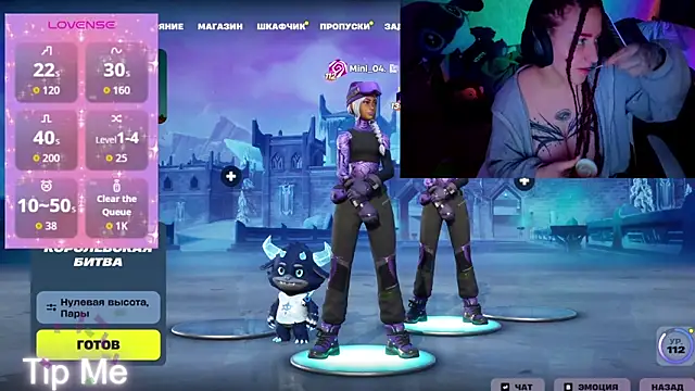 Mini Lady1 online show from April 14, 5:30 pm