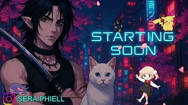 Seraphiell online show from September 13, 2:00 am