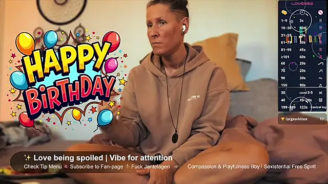 SwingWingWomanSweden online show from March 30, 5:58 pm