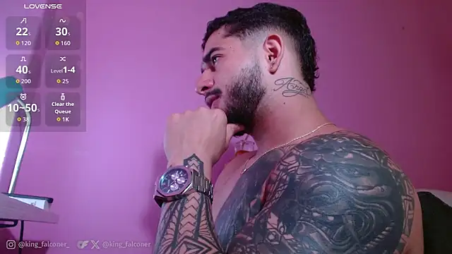 king falconer online show from April 12, 1:21 am