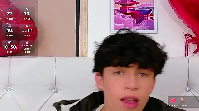 Axel  Evans online show from March 10, 1:16 pm