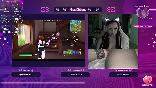 missribbons online show from October 1, 7:20 pm