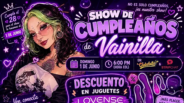 Snapshot of vainilla_doll chatting on June 2, 12:56 am vainilla doll online show from June 2, 12:56 am