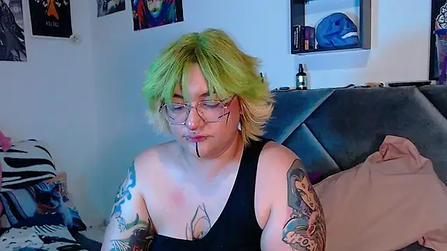 XxGreenGoodxX online show from January 11, 1:10 am