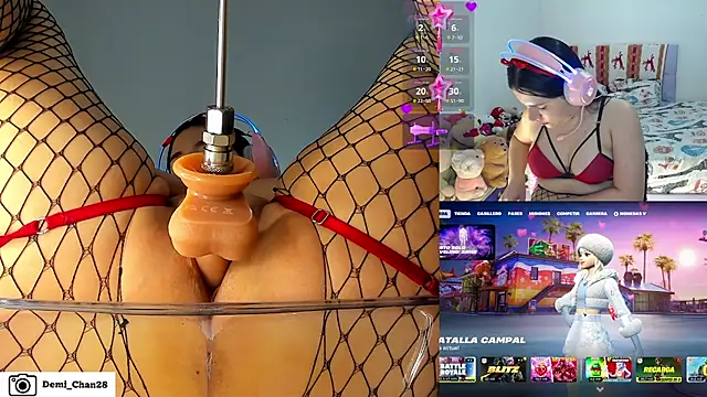 demi chan online show from February 21, 7:42 am