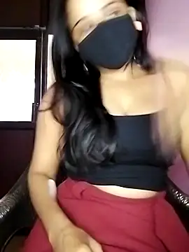 Snapshot of Amisha2 chatting on February 8, 6:28 am Amisha2 online show from February 8, 6:28 am