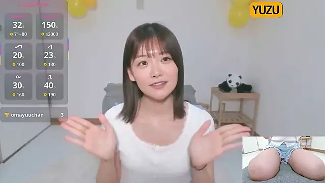 Snapshot of yuzukichi_jp chatting on October 4, 11:08 am yuzukichi jp online show from October 4, 11:08 am