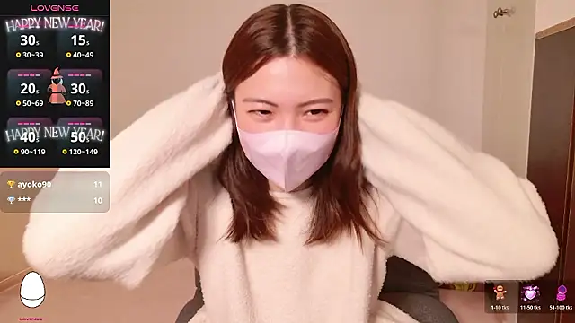 Snapshot of Fuwa_chan chatting on November 26, 6:25 am Fuwa chan online show from November 26, 6:25 am
