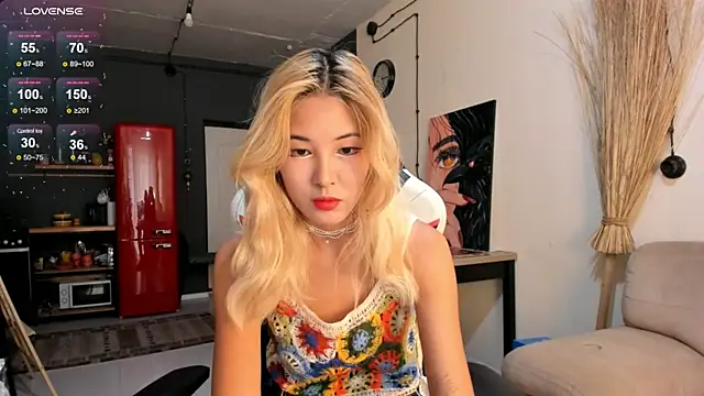 Snapshot of Korean_blink chatting on April 10, 3:01 am Korean blink online show from April 10, 3:01 am