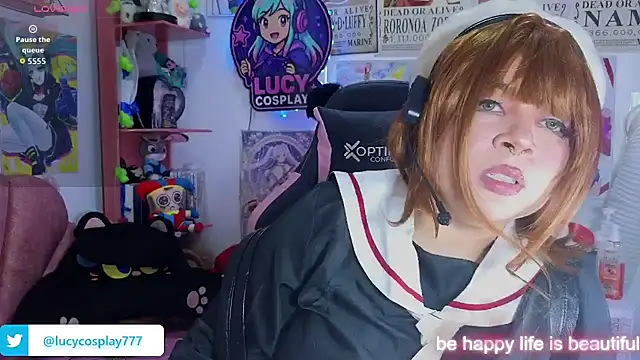 Snapshot of Lucycosplay777 chatting on July 10, 6:43 pm Lucycosplay777 online show from July 10, 6:43 pm