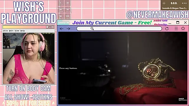 nevermakeawish online show from March 20, 4:28 am