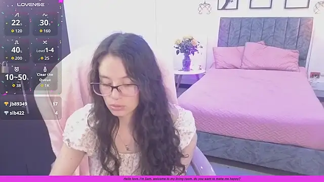 Snapshot of Samantha_blow chatting on February 3, 6:51 am Samantha blow online show from February 3, 6:51 am