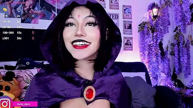 Snapshot of Zaradavis chatting on July 11, 9:49 pm Zaradavis online show from July 11, 9:49 pm