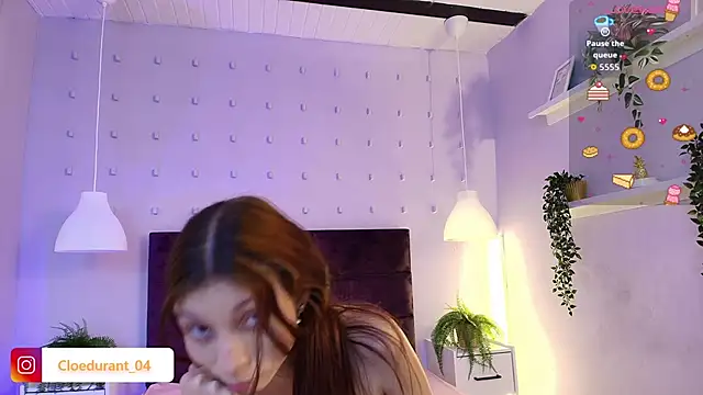 Snapshot of Cloedurant chatting on May 27, 7:55 pm Cloedurant online show from May 27, 7:55 pm