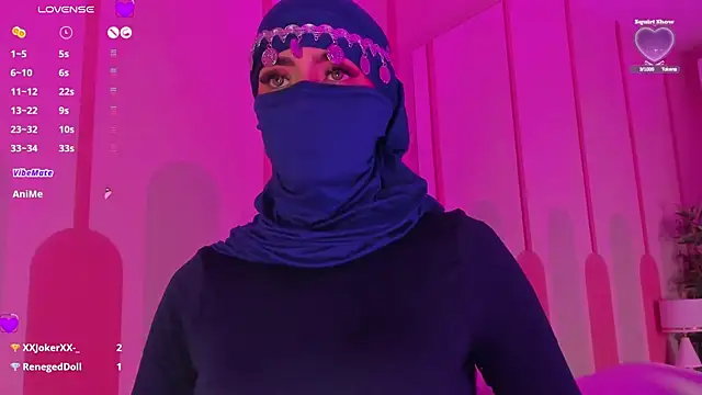 Jasmin hamdan online show from June 17, 8:21 pm