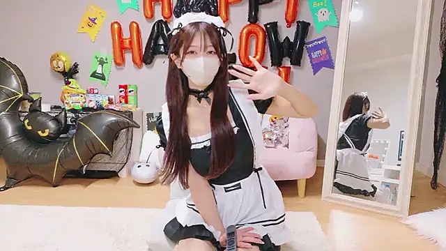 Yuna-ch online show from October 25, 1:29 pm