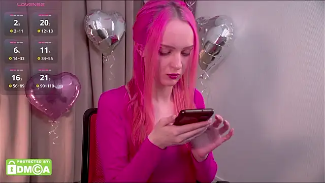 Snapshot of _pink_wassabi_ chatting on February 10, 6:50 am pink wassabi online show from February 10, 6:50 am