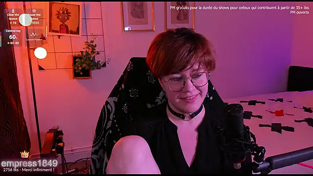 Snapshot of MossPrince chatting on November 26, 5:58 pm MossPrince online show from November 26, 5:58 pm