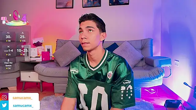 samucamx  online show from April 19, 2:33 am