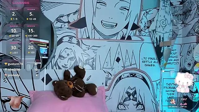 Megan cute4u online show from March 21, 8:19 am