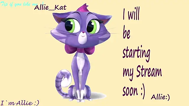 Allie Kat online show from May 23, 2:21 pm