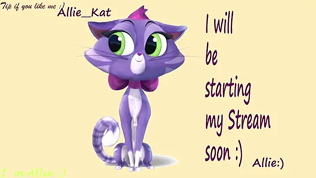 Snapshot of Allie_Kat chatting on June 28, 1:17 pm Allie Kat online show from June 28, 1:17 pm