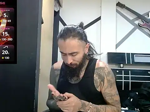 Snapshot of Daimon_roock chatting on February 15, 4:20 am Daimon roock online show from February 15, 4:20 am