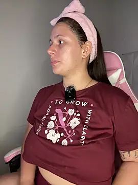 Snapshot of Abril1_gh chatting on February 13, 3:24 am Abril1 gh online show from February 13, 3:24 am