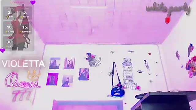 violettath online show from April 12, 7:24 am